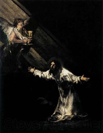 Francisco de goya y Lucientes Christ on the Mount of Olives